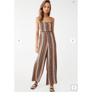 NWT Striped Pocket Jumpsuit Romper